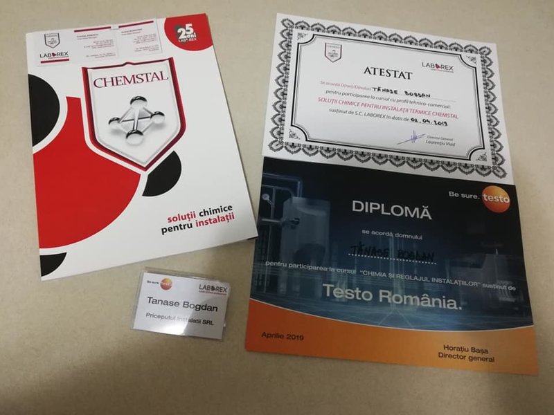 Curatare chimica centrale termice si calorifere,