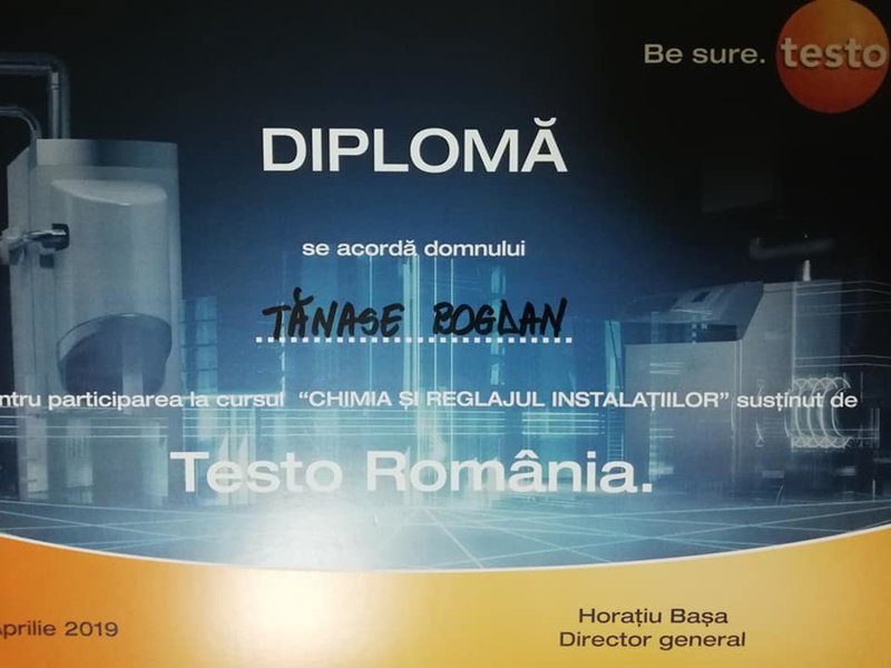 Curatare chimica centrale termice si calorifere,